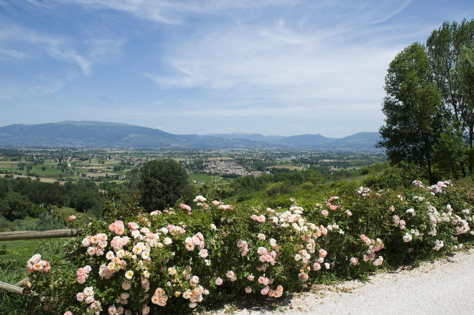 Il Poggio Dei Pettirossi Hotell Bevagna Exteriör bild